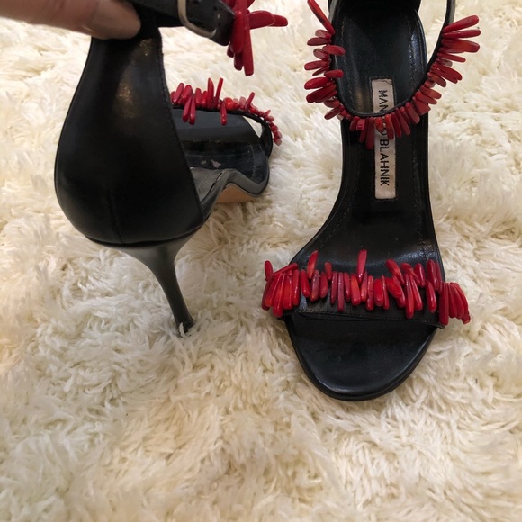 Manolo Blahnik Chaos Sandal size 36.5 - Picture 2 of 3